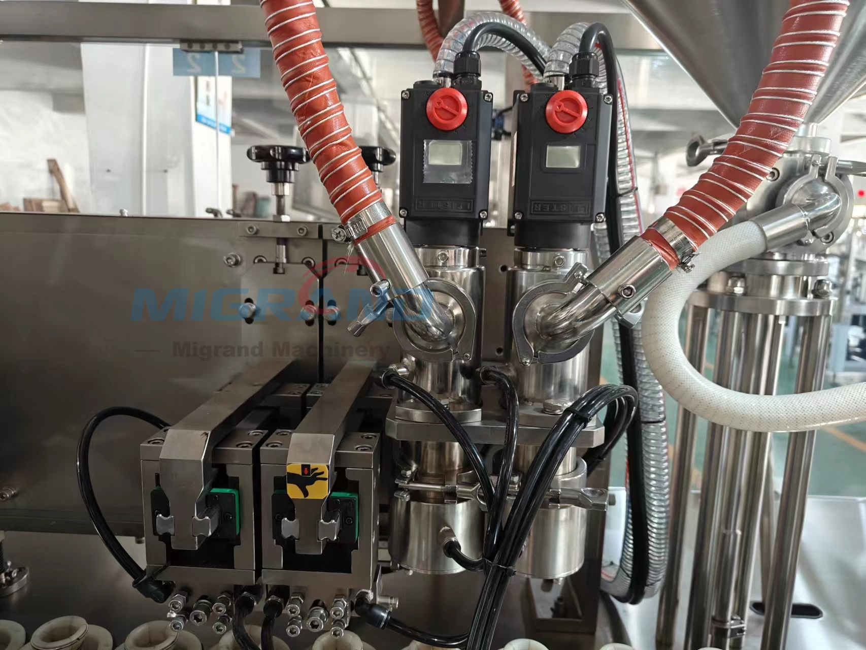 LEISTER double-heating system (with tempering system)-1 Система двойного нагрева LEISTER (с системой темперирования)-1