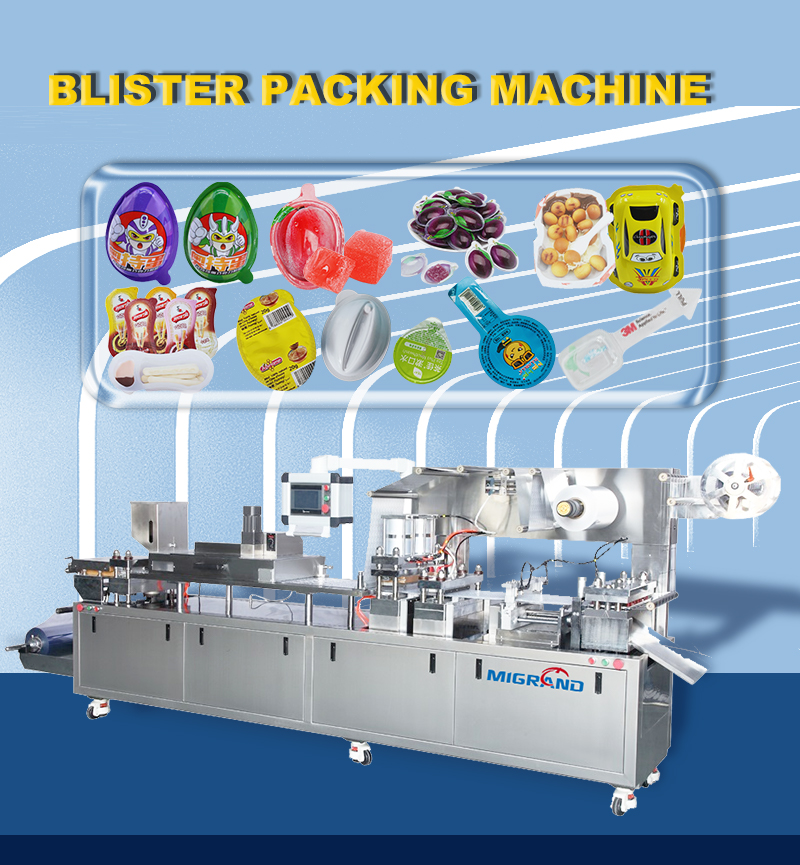 DPP420 blister packing machine for liquid Блистерная упаковочная машина DPP420 для жидкостей