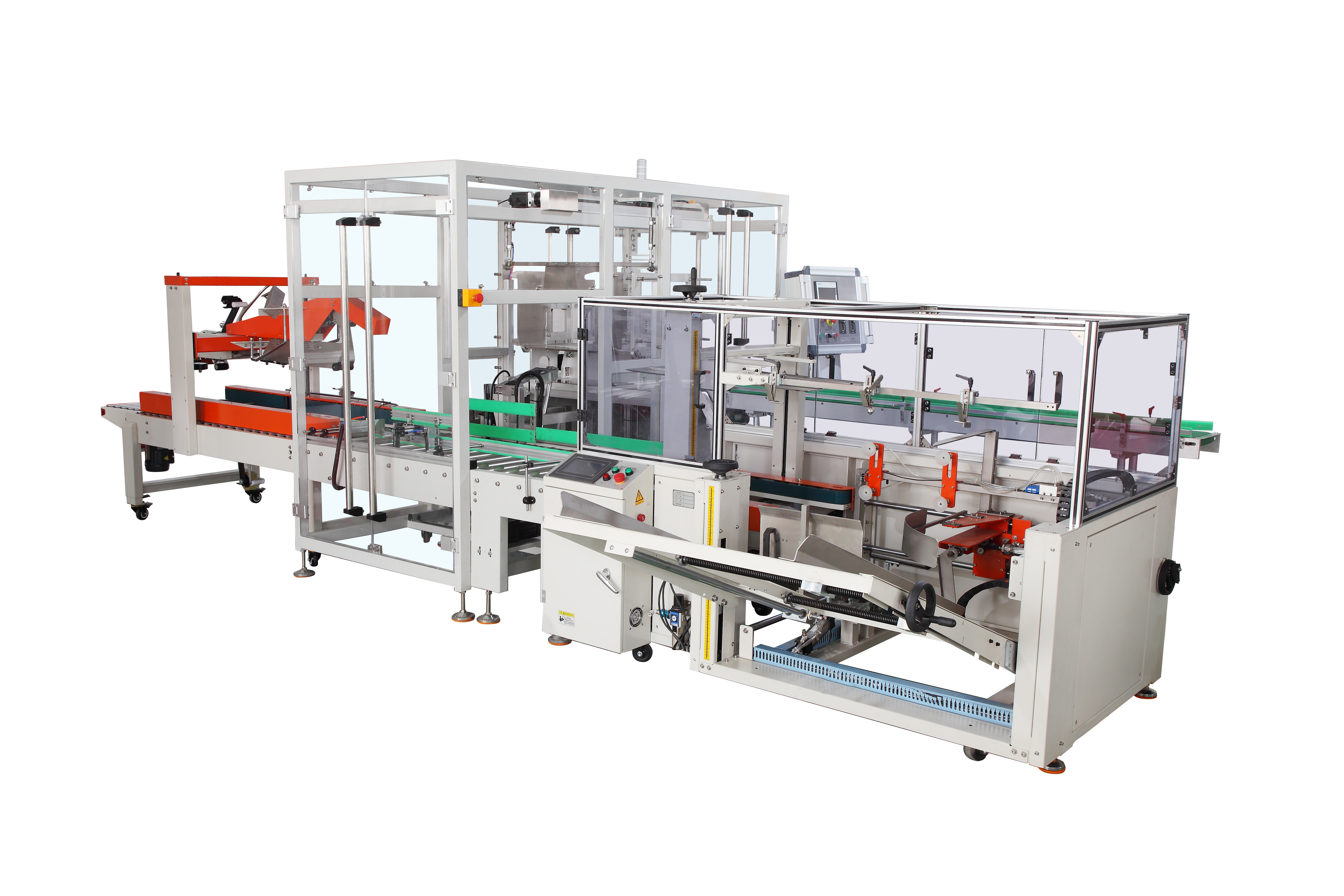 Side Loading Case Packing Machine Упаковочная машина с боковой загрузкой