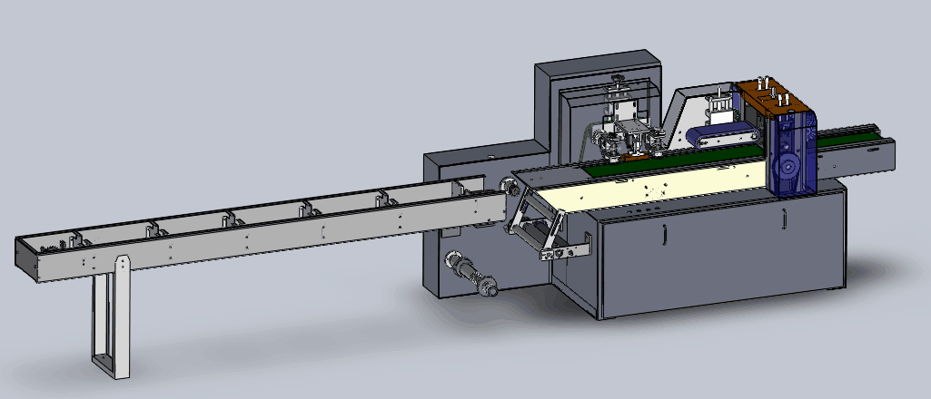машина для упаковки подушек