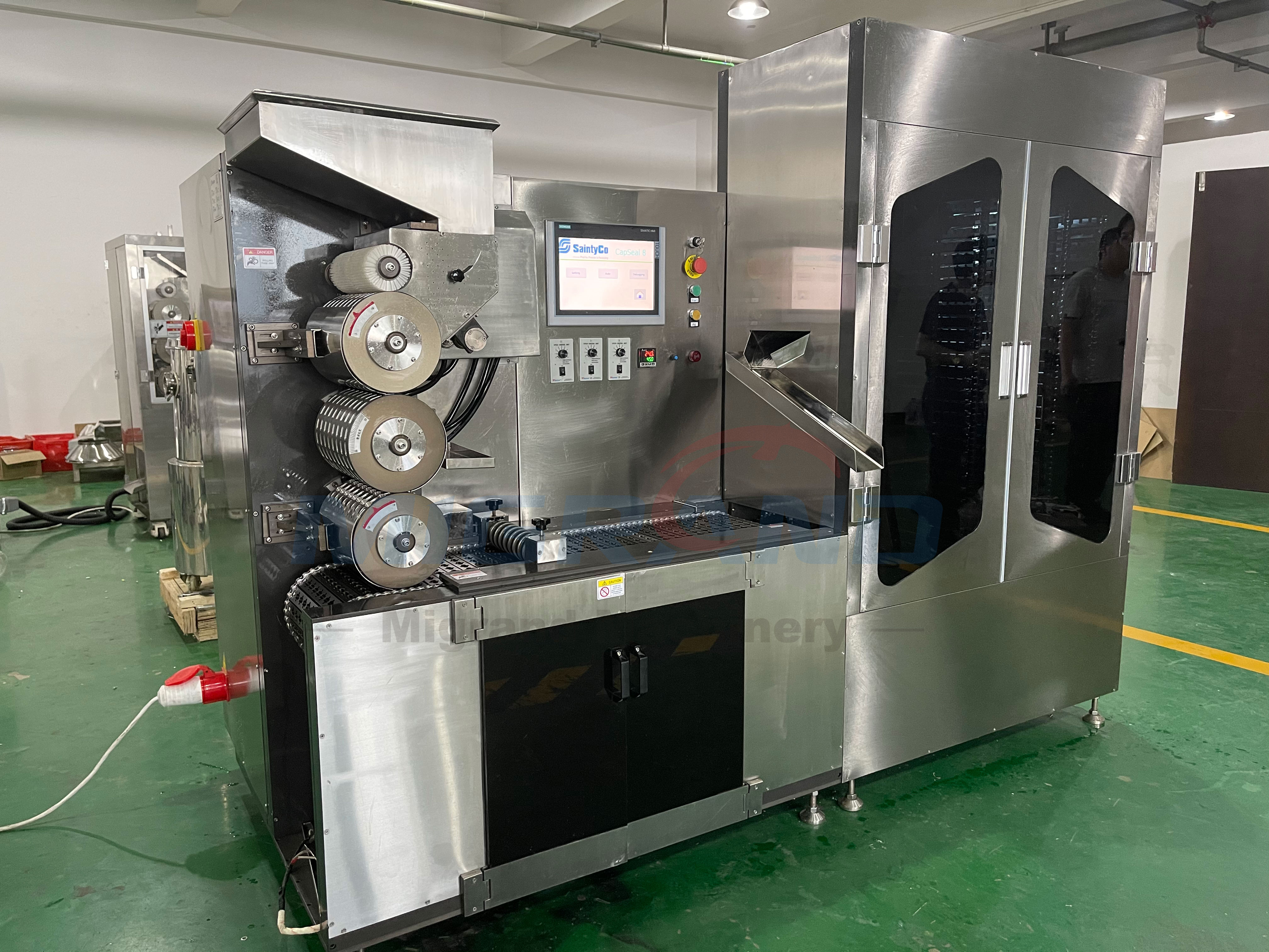 машина для обвязки жидких капсул