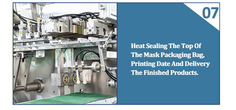 Запечатывание пакета лицевой маски VPD400