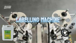 Полуавтоматическая двухсторонняя этикетировочная машина для квадратных бутылок