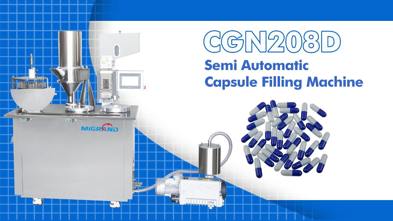 Полуавтоматическая машина для наполнения капсул экспортируется в Тунис