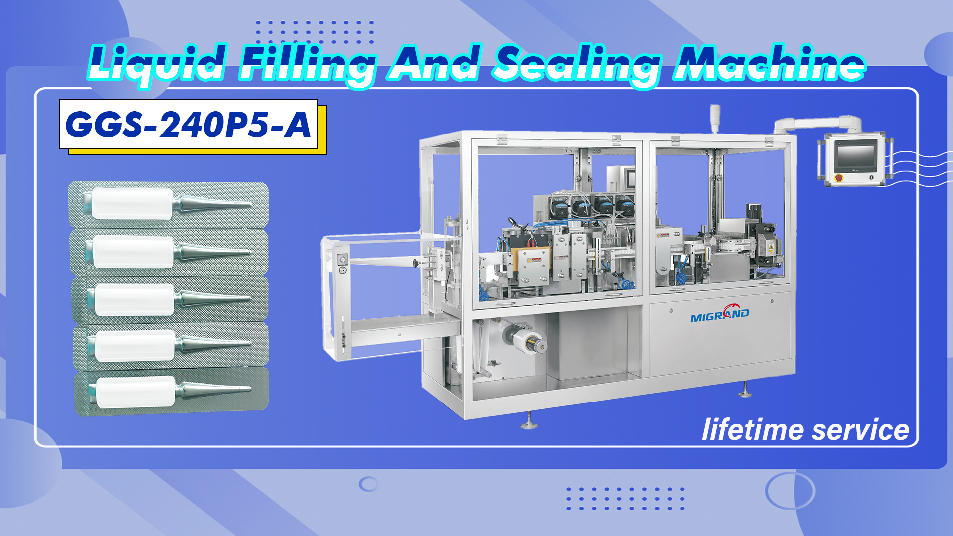 Как наносить двусторонние этикетки и печатать коды на пластиковые ампулы