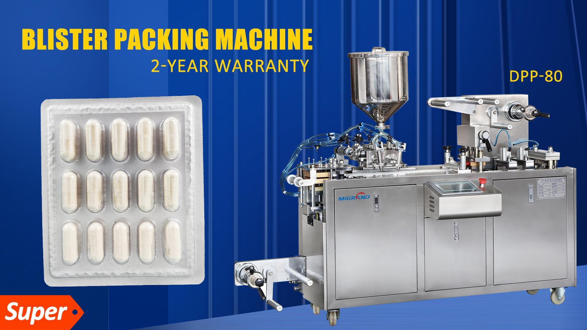 Экспорт в Турцию-Блистерная упаковочная машина для таблеток