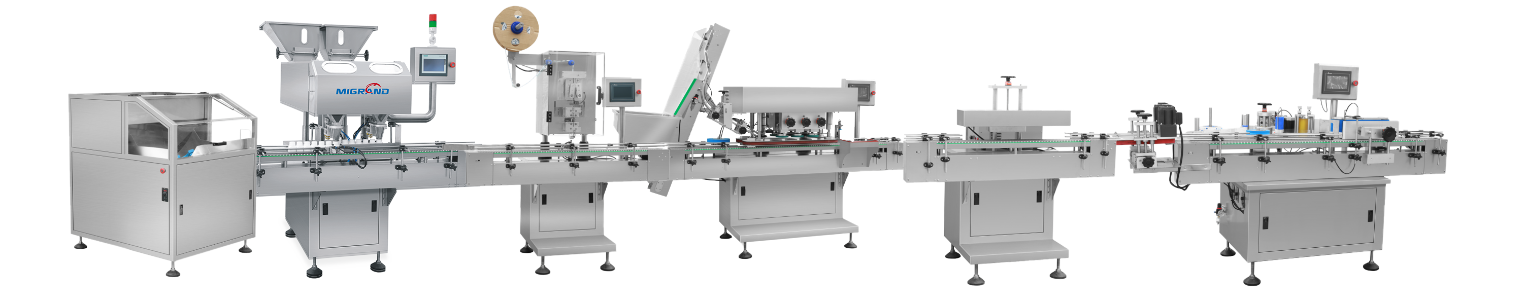 Подсчет и линия розлива