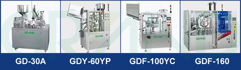 список продуктов машины для наполнения и запайки туб