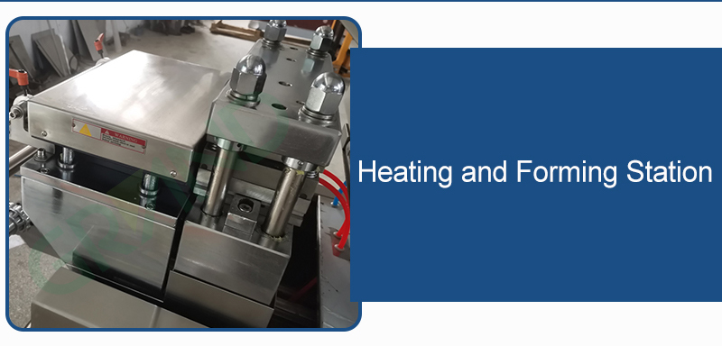 станция нагрева и формования